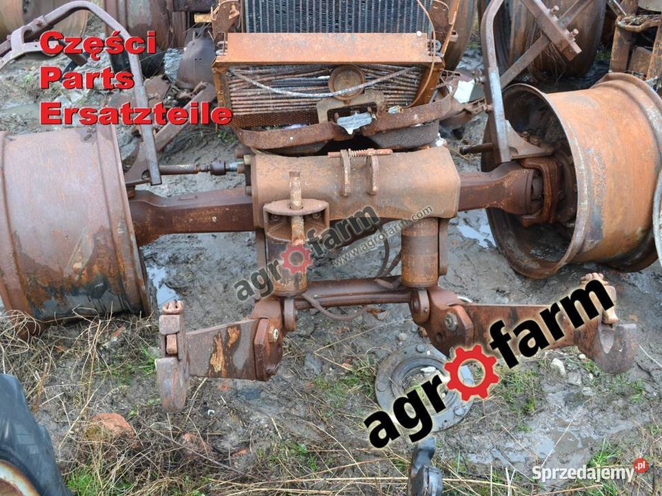Valtra N123 części skrzynia biegów most przedni Byków