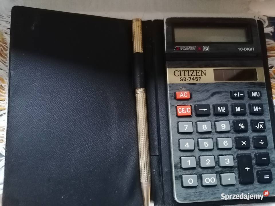 Kalkulator Citizen SB745P japoński solarny Łódź