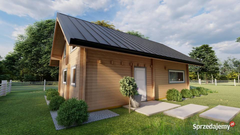 Domek drewniany z bali Malta Deluxe 96m2 Wyszków
