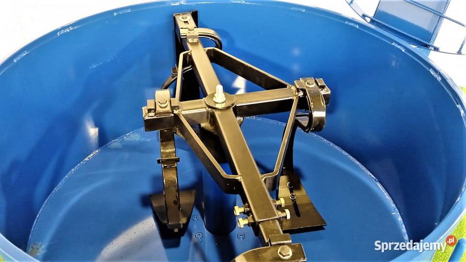 Elektryczna betoniarka planetarna 600L osłony Mogilno