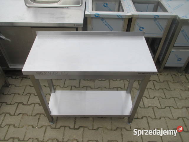 Stół Gastronomiczny Z Półką 904185 Stal Ostrów Wielkopolski