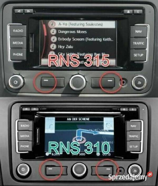 Mapy 20192020 VW RNS310 V11 Seat Skoda Amundsen