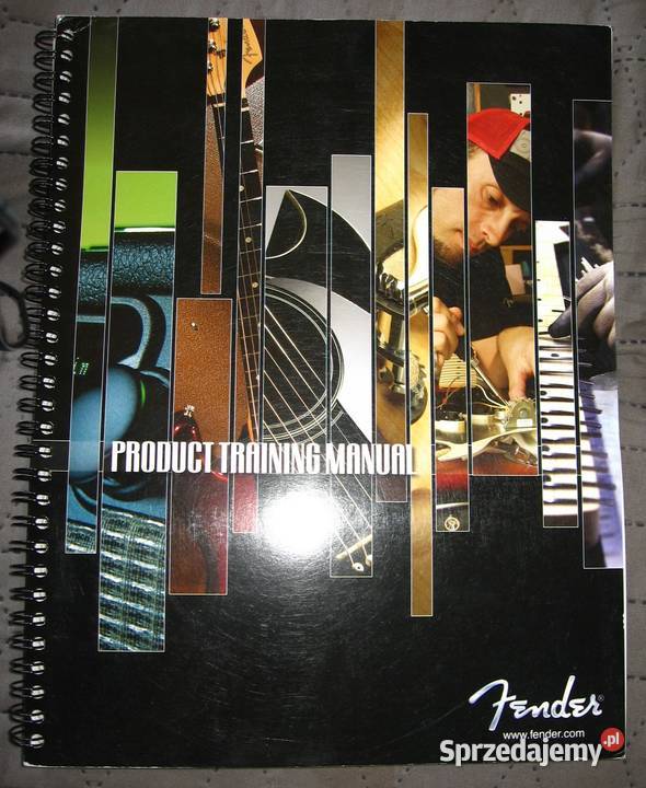 Fender Product Training Manual podręcznik Gitary i akcesoria
