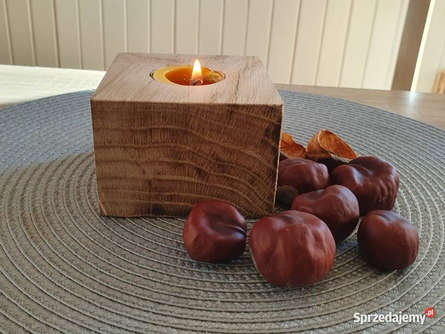 Świeczniki drewniane na tealighty Sędziszów Małopolski