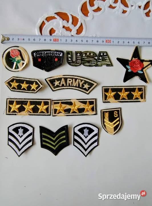 Naszywki na mundur armii USA Militaria Żory