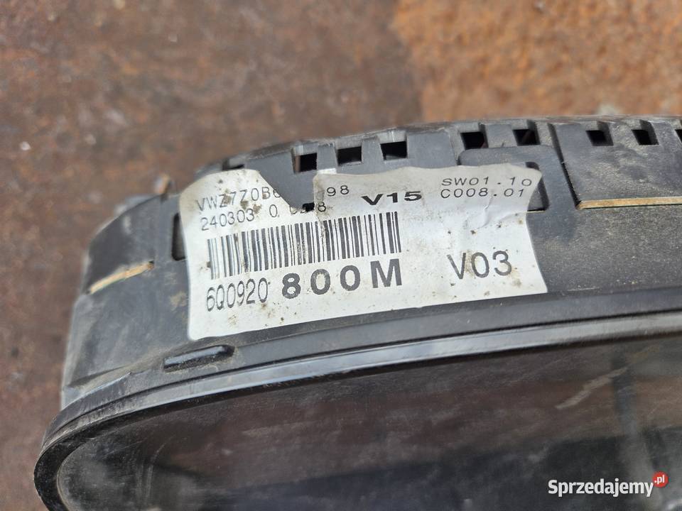 Licznik zegary Volkswagen polo 4 14diesel Łagów