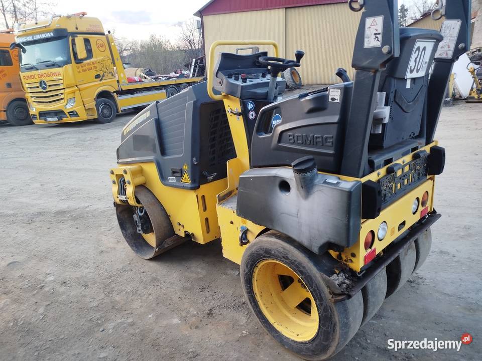 Walec drogowy Bomag BW 100 2012r nie Limanowa sprzedam