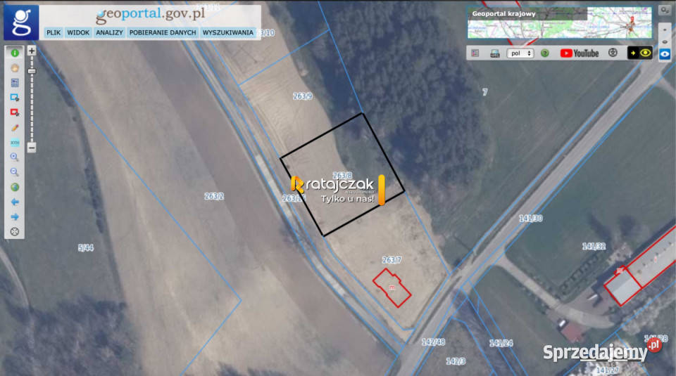 sprzedaży gruntu Zbychowo Kaszubska 1911m2