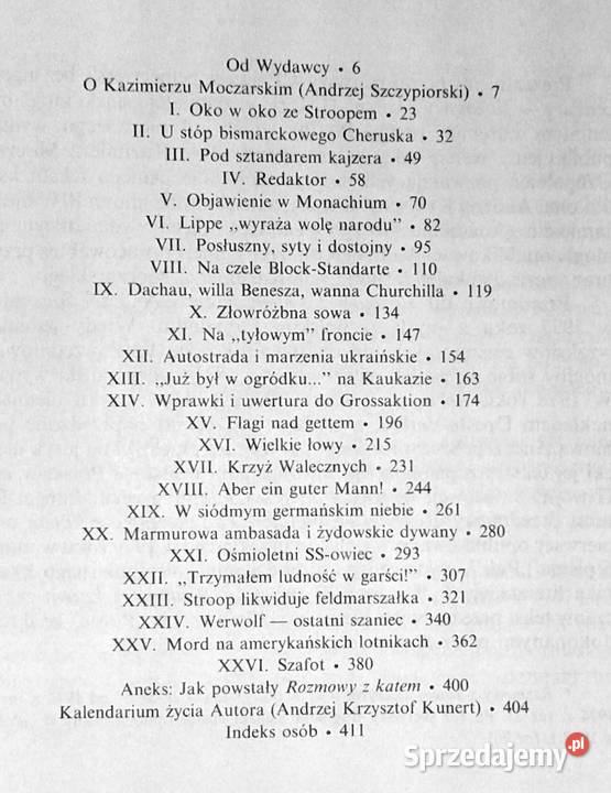 Rozmowy z katem Kazimierz Moczarski