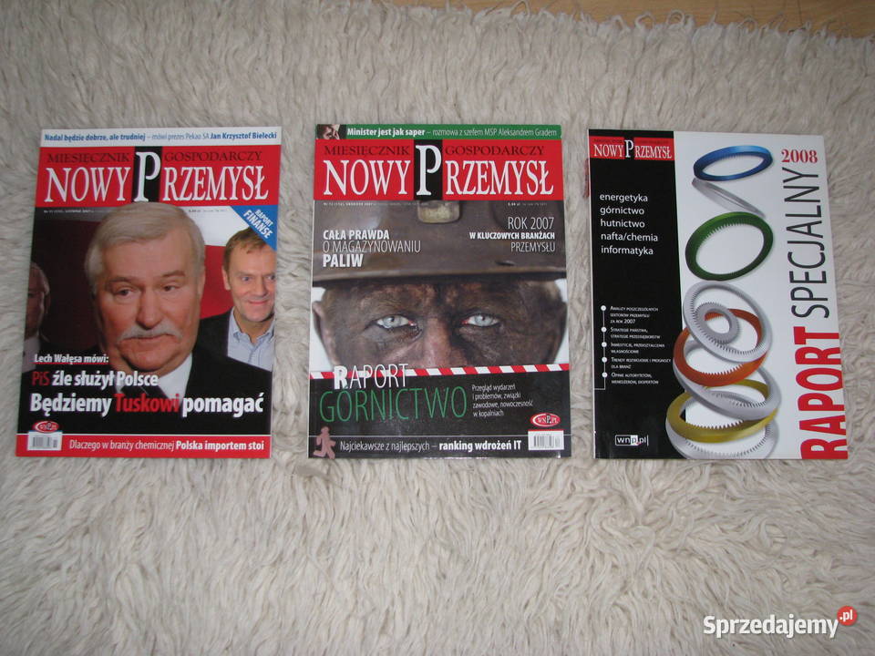 Magazyn gospodarczy Nowy Przemysł miesięcznik małopolskie Brzegi
