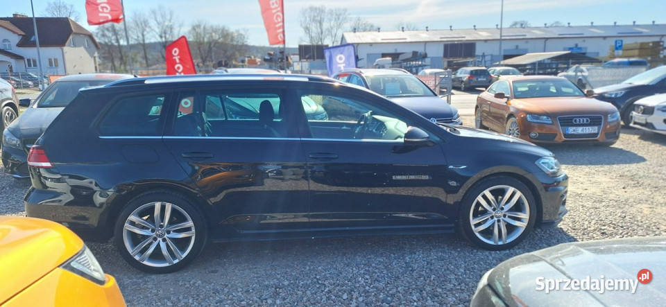 Volkswagen Golf Automat Climatronic R LINE ledy przyciemniane szyby Lębork