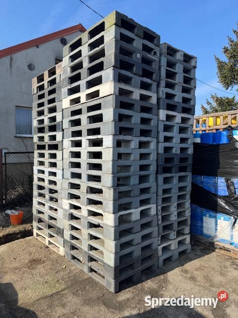 Palety plastikowe 80120 pełne Głogówko