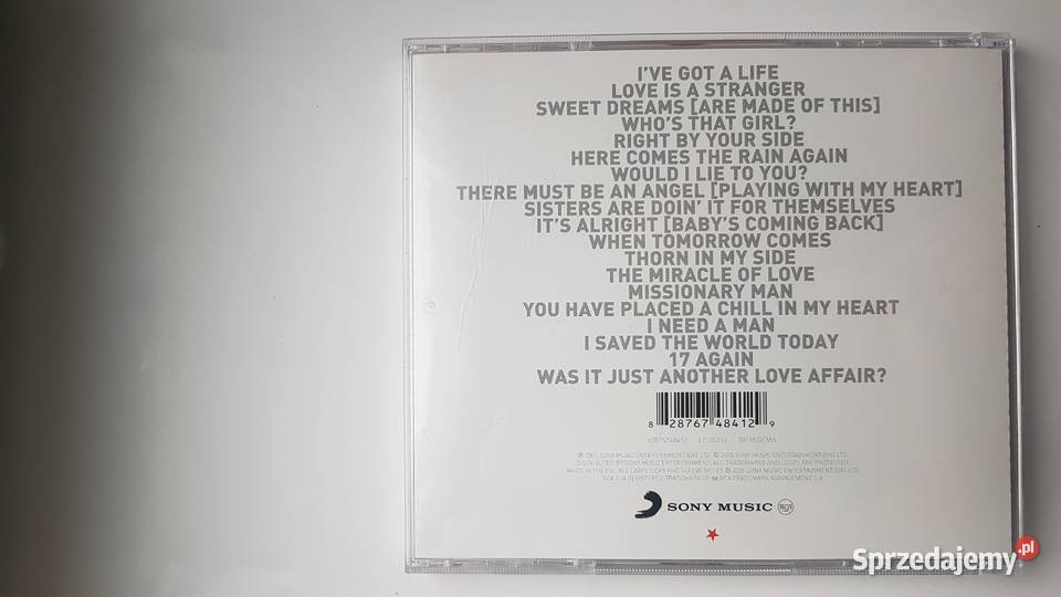 płyta Eurythmics Ultimate Collection Dargikowo