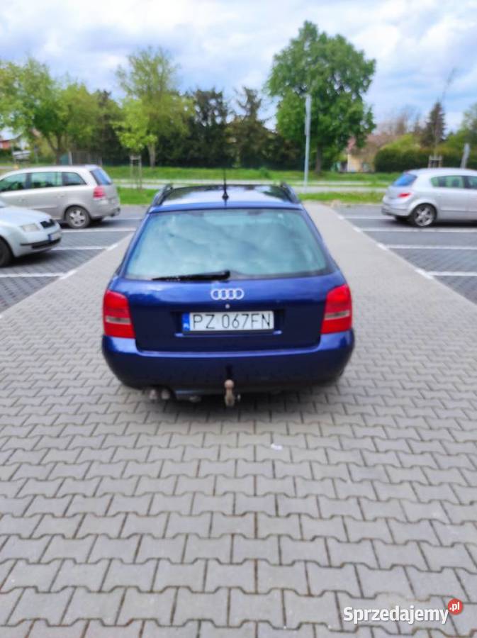 Audi a4 2001 skóra granatowy A4 Rosnówko