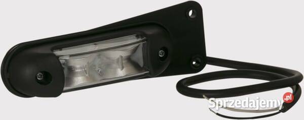 Lampa obrysowa LED 122W prostokątna 1224V biała
