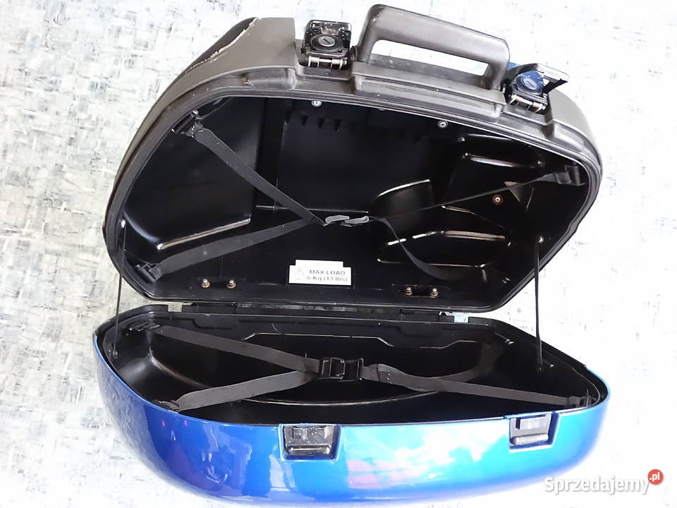 Oryginalne Kufry Boczne TRIUMPH Niebieskie Biłgoraj