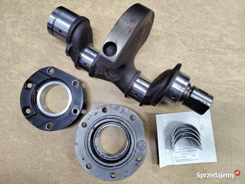 126p BIS wał korbowy panewki główne korbowodowe Oborniki