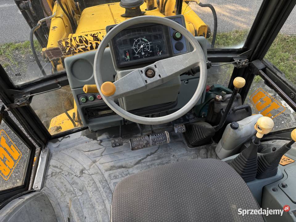 JCB 3CX 4x4 Teleskop Szybkozłącze Krokodyl Widły