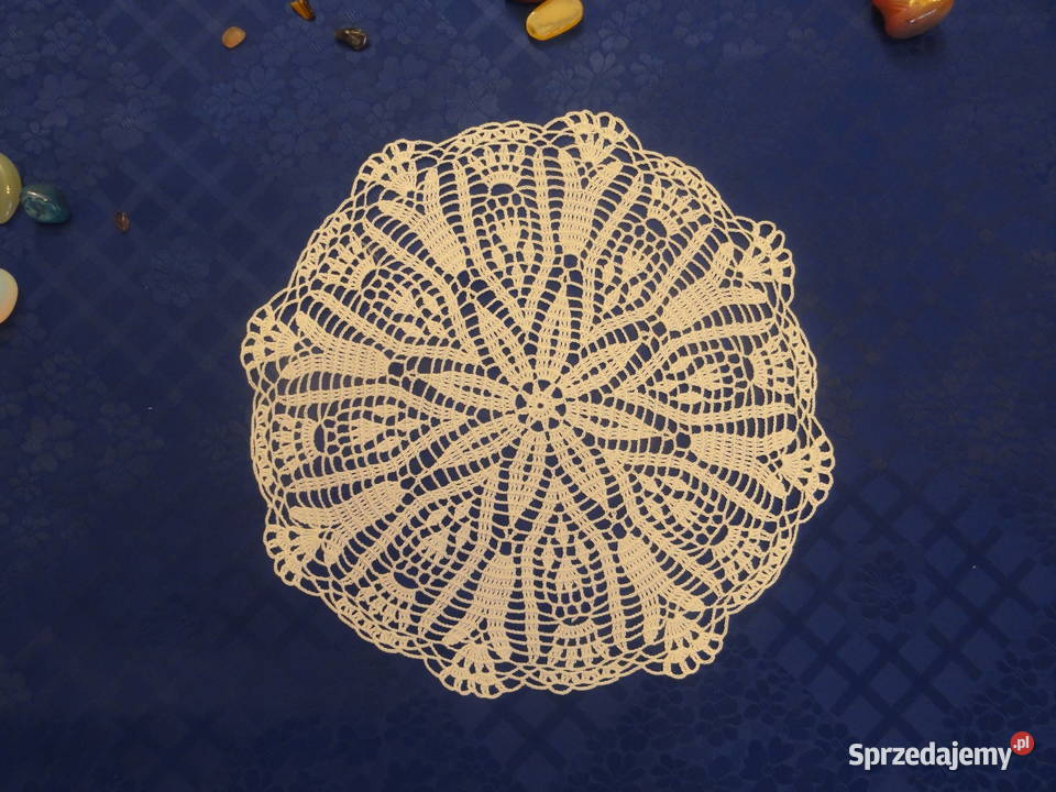 Serwetki na szydełku rękodzieło ręcznie robione Lublin
