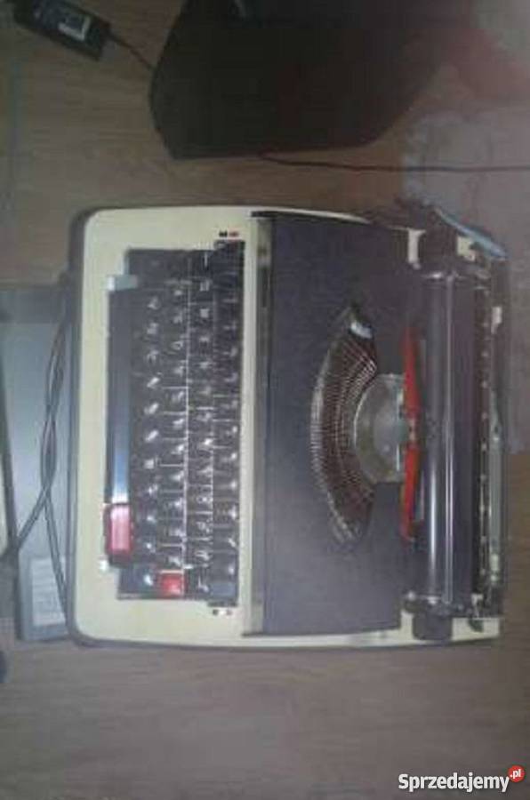 Maszyna do pisania walizkowa elektryczna Zawiercie sprzedam