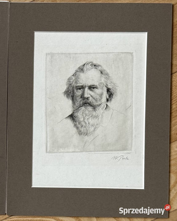 Kompozytorzy Brahms Wagner Schubert oryginalne Warszawa