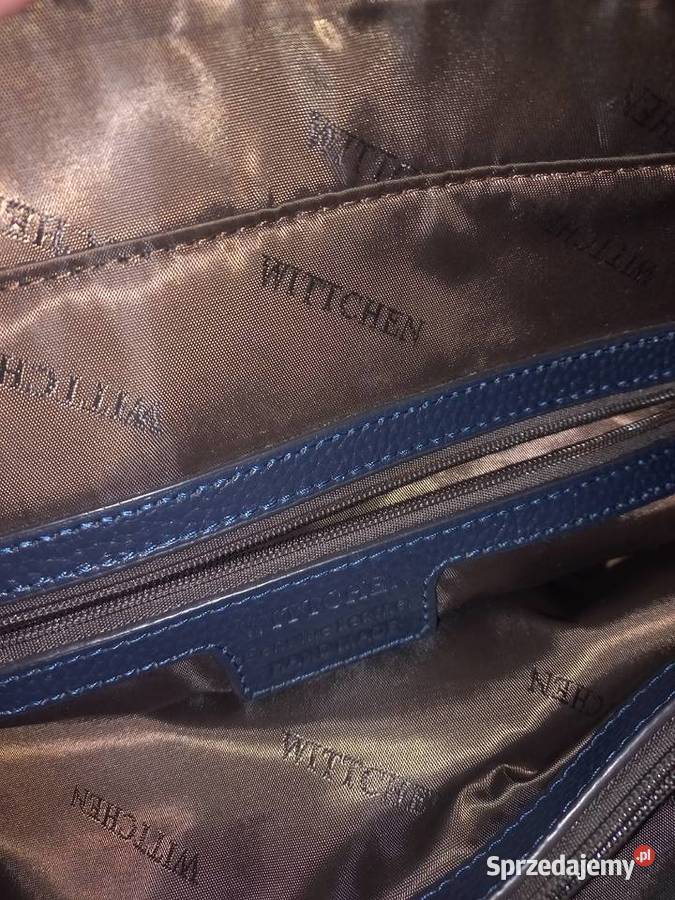 Duża skórzana torebka lubelskie Werbkowice