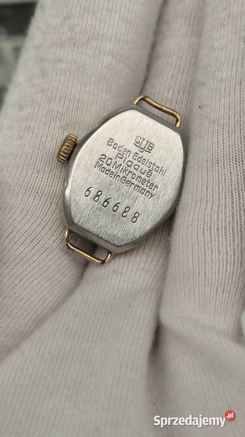 Damski vintage GUB Glashutte Zegarki i Biżuteria Chorzów