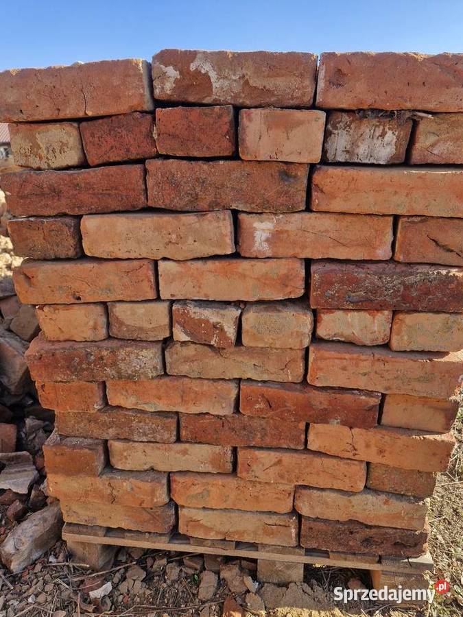Cegła rozbiórkowa poniemiecka Cegły klinkierowe warmińsko-mazurskie Dągi sprzedam