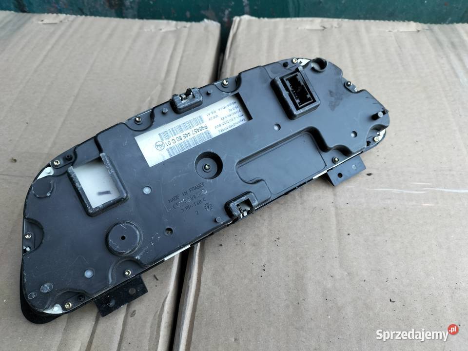 LICZNIK ZEGARY Citroen Xsara 9645744580 C 01 Kamień-Kolonia