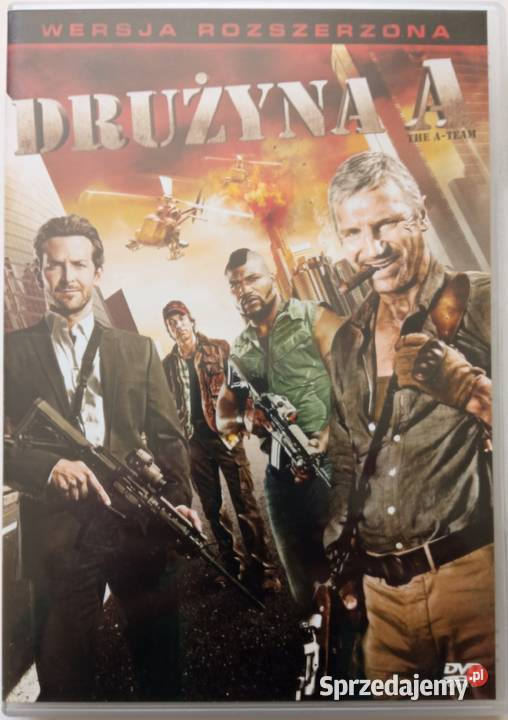 Drużyna A Dvd Liam Neeson Bradley Cooper Jessica Biel Łódź