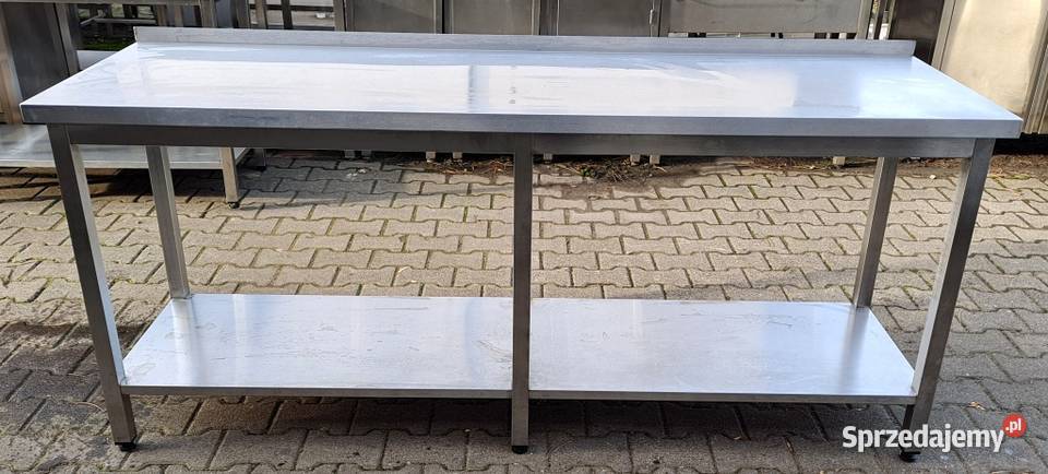 STÓŁ GASTRO Z PÓŁKĄ WZMACNIANY 2006085 M1254N Gastronomia Nowe Skalmierzyce