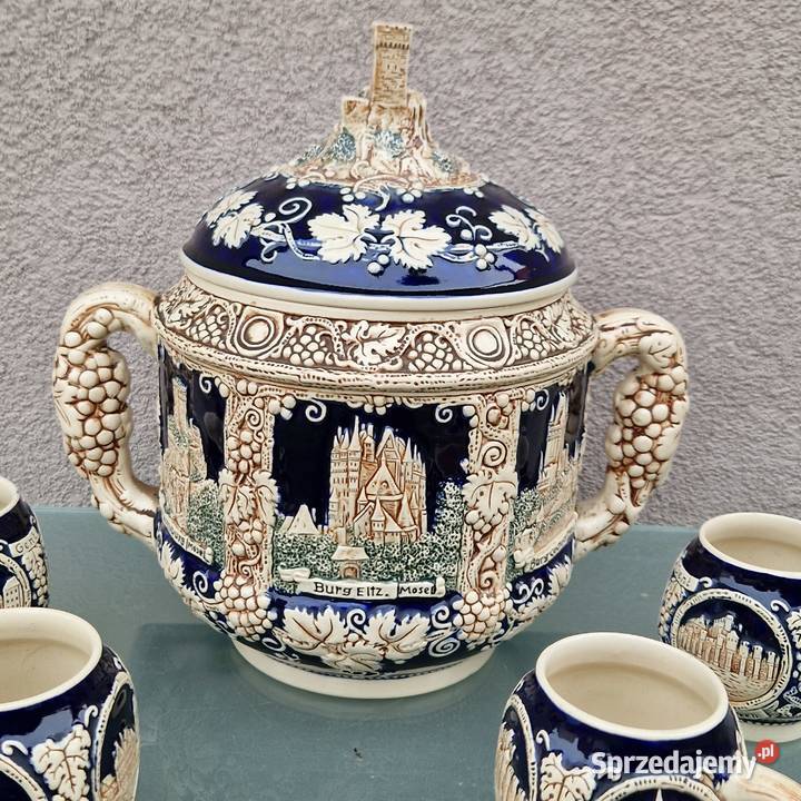 Porcelana Waza 4 filiżanki waza wys 3132 Strzelce Krajeńskie