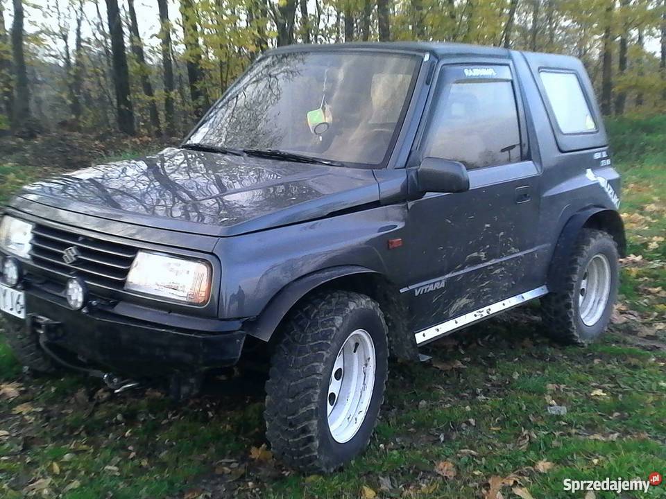 suzuki vitara 4x4 okazja 16 lpg off road benzyna+LPG Jasło