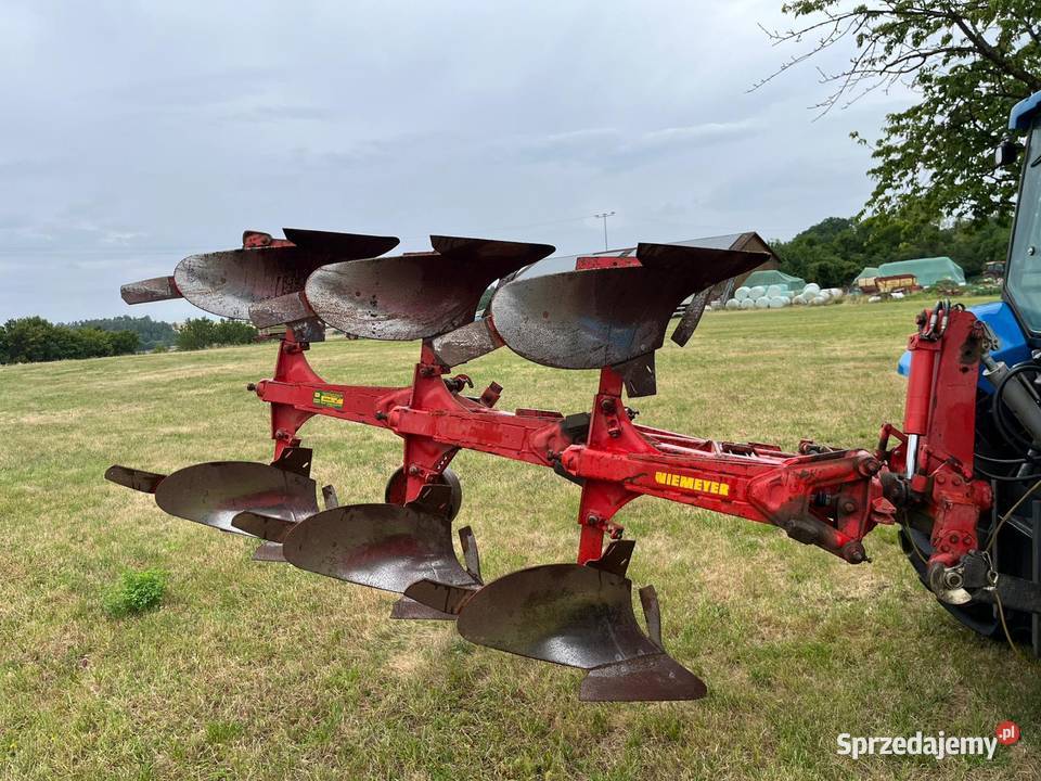 Pług obrotowy 3 skibowy Niemeyer na sprężynach mazowieckie Osiny