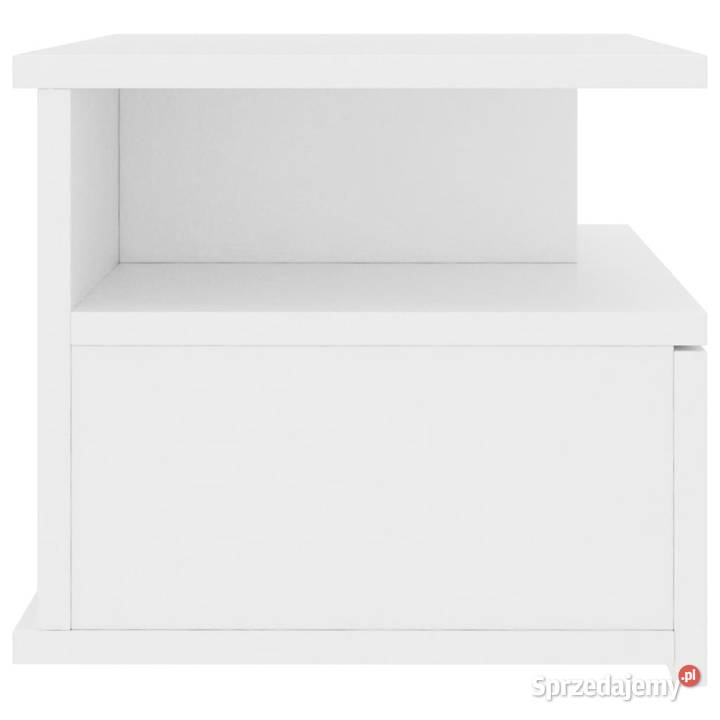Wiszące szafki nocne 2 białe 40x31x27 WM800406 mazowieckie Warszawa