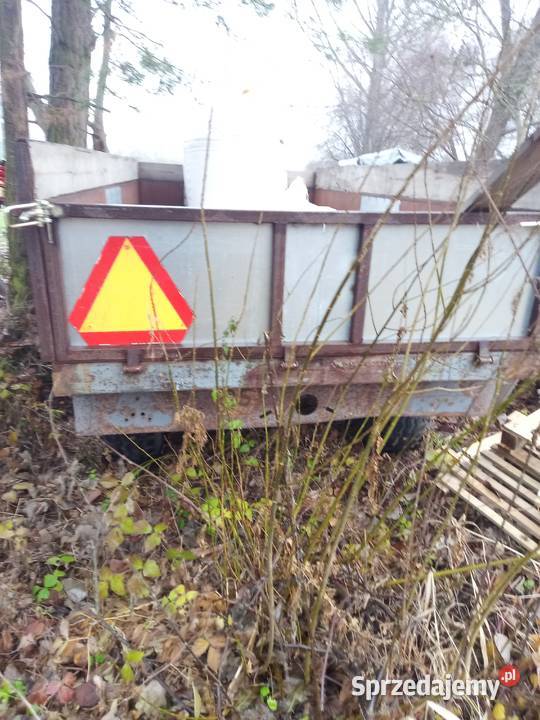 Przyczepa wywrotka jednoosiowa Iłża