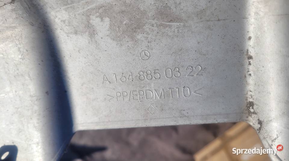 MERCEDES W164 ML SPOILER DOKŁADKA ZDERZAKA TYŁ Ruda Śląska