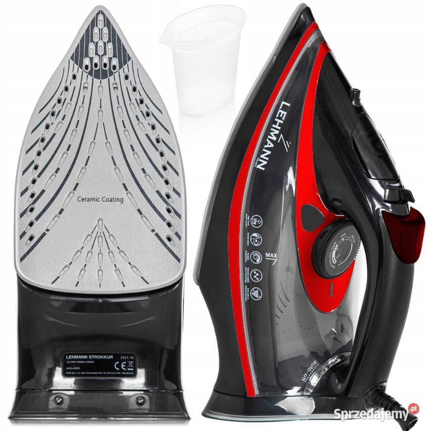 MOCNE ŻELAZKO PAROWE CERAMICZNE STRAŻAK 3000W Warszawa sprzedam