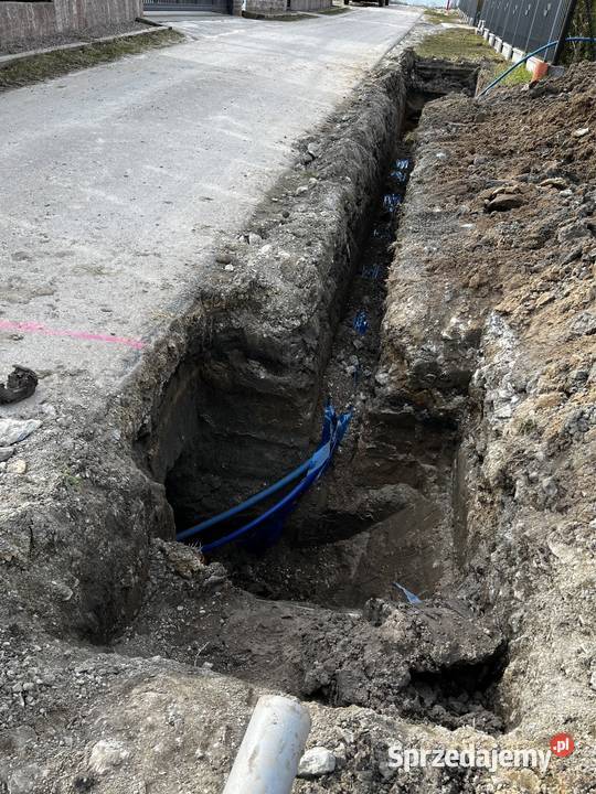Przyłącza woda gaz kanalizacja Pysznica