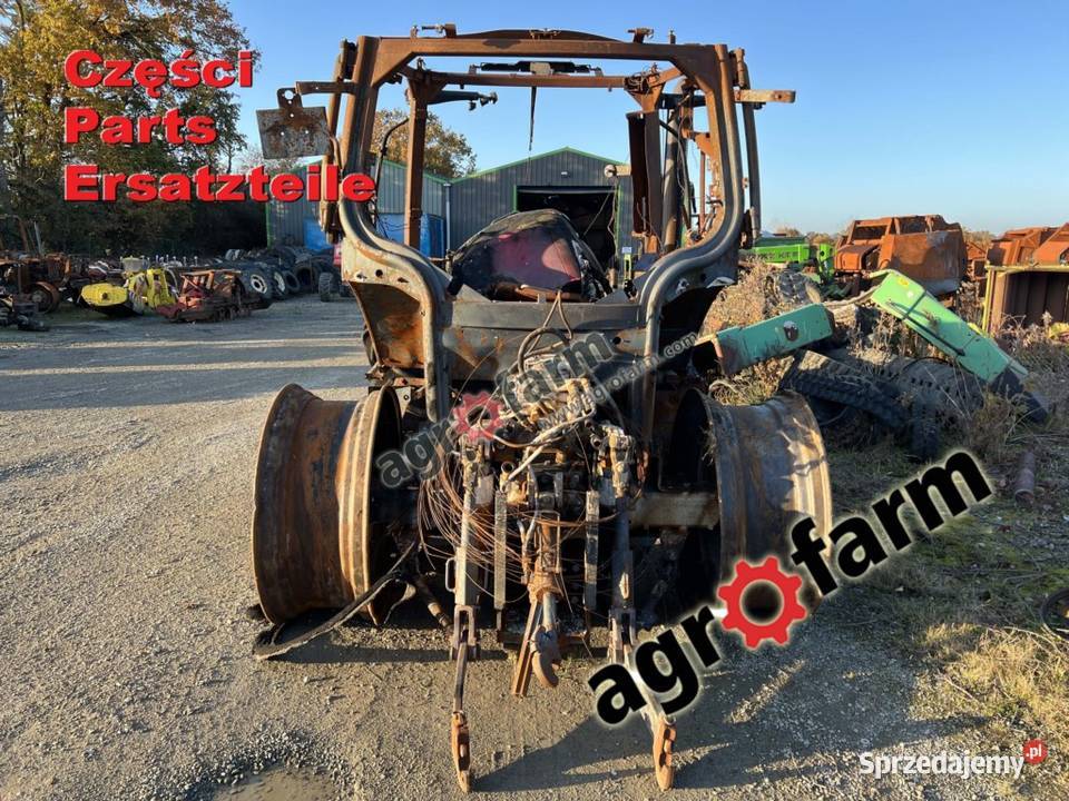 Case Maxxum 115 części silnik skrzynia biegów Byków