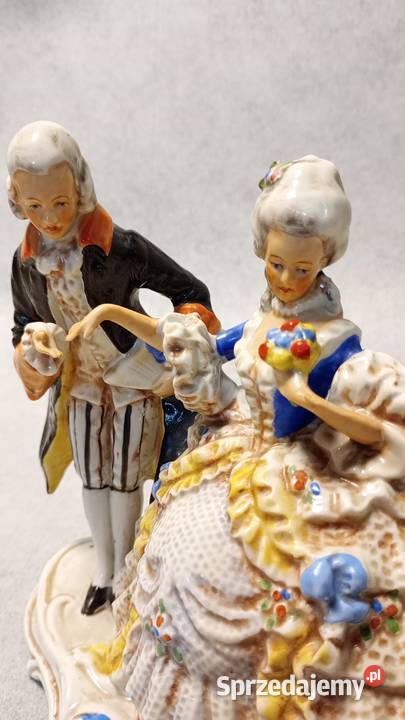 Grafenthal Porcelanowa Figura Zakochana Para