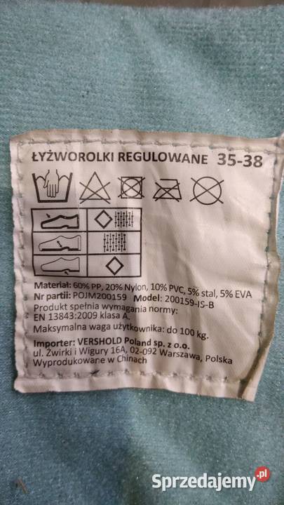 Łyżworolki Rolki Regulowane 3538 3w1 Playground Nowy Tomyśl