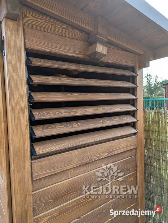 śmietnik drewniany śmietnik ogrodowy zamykany Piła Pierwsza