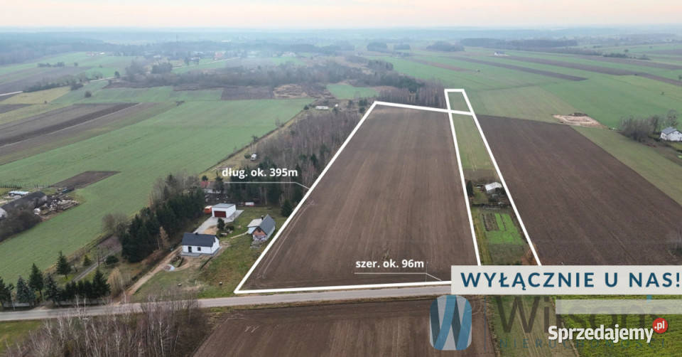 Grunt Śniadowo 34713m2 Nieruchomości