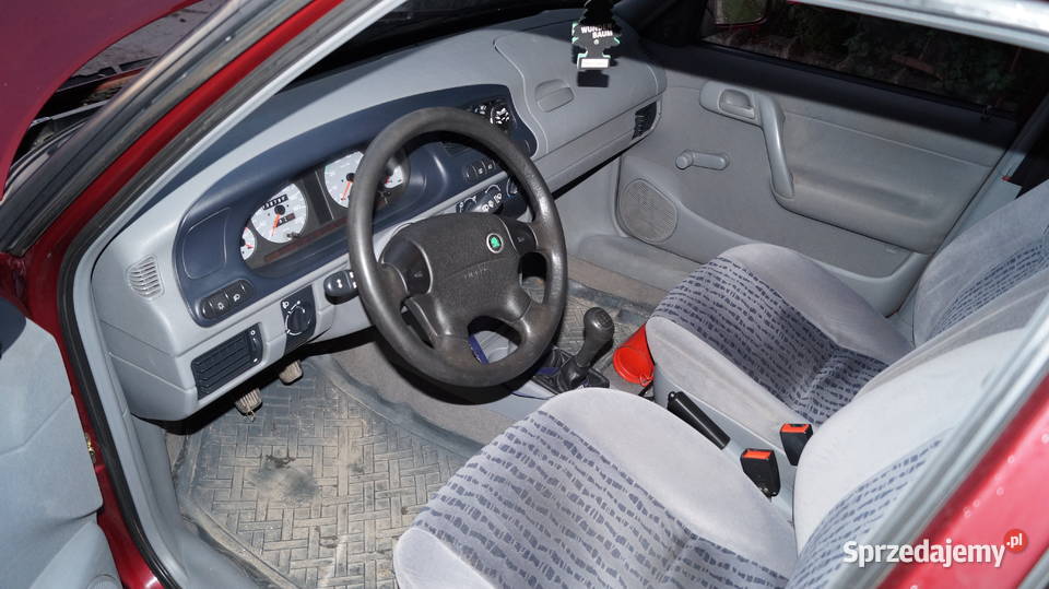 Skoda Felicia 13 Saga HATCHBACK II bordowy kujawsko-pomorskie