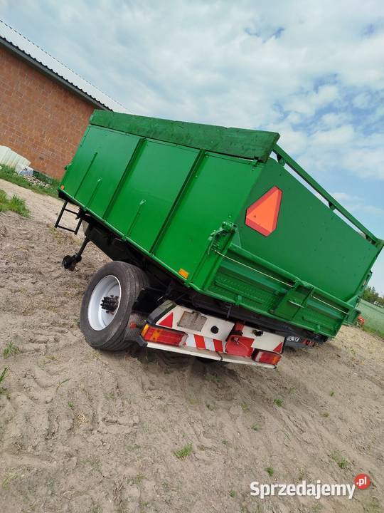 Przyczepa wywrotka jednoosiowa 6t Olesno sprzedam
