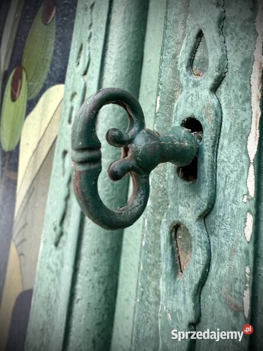 Komoda Turkusowa zieleń vintage shabby chic Dom i Ogród podkarpackie Przeworsk