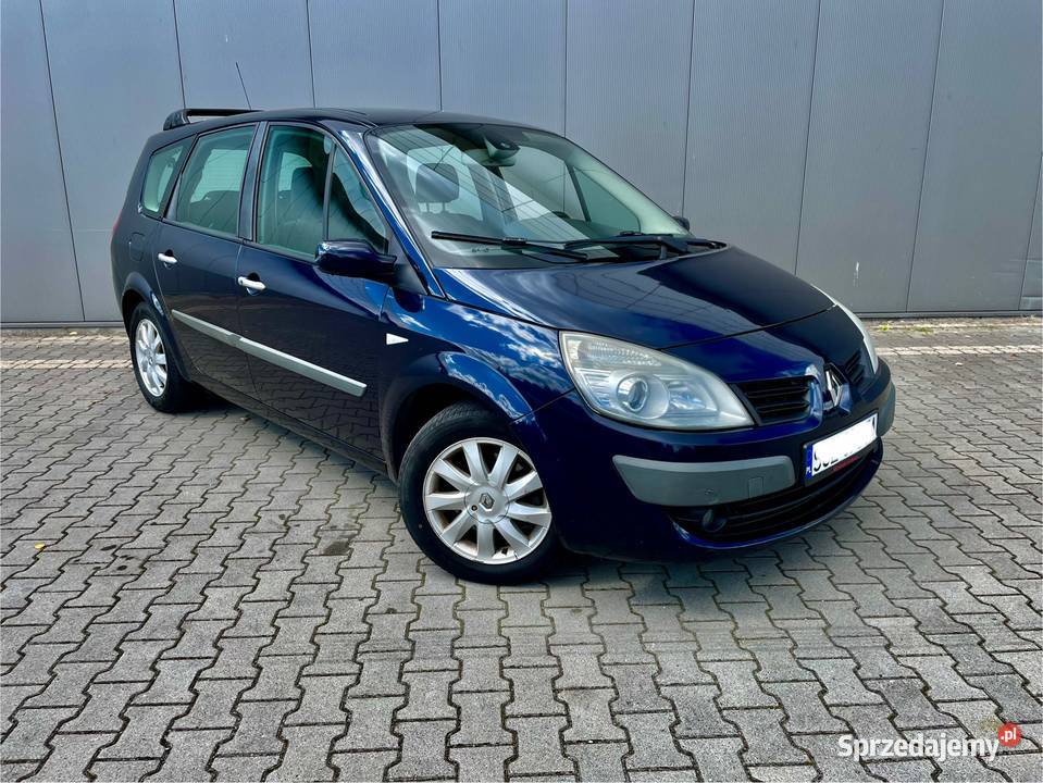 ŚlicznyZadbanyRenaultGrandScenic2006rLift20Benzyn 210000km Zduńska Wola sprzedam