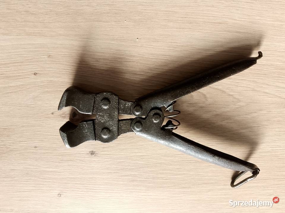 obcęgi Wehrmacht antyk wielkopolskie Międzychód