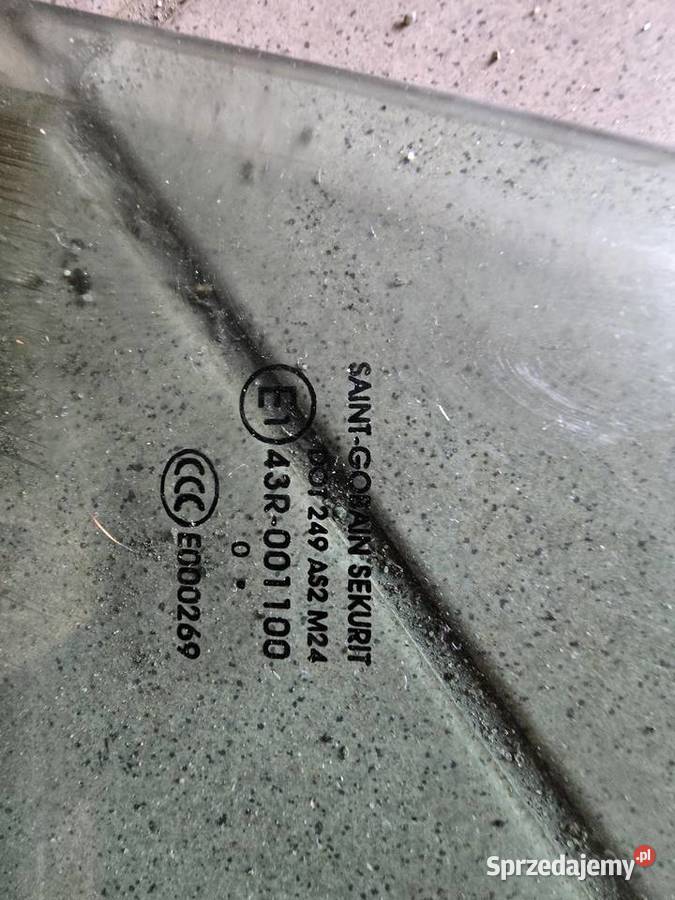 Szyba boczna Citroen Berlingo 2010 Radom